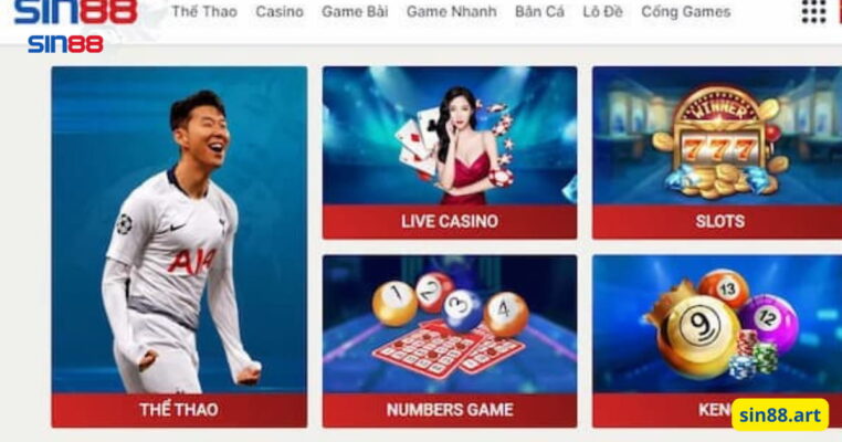 Sin88 – trang web tài xỉu uy tín top đầu Việt Nam